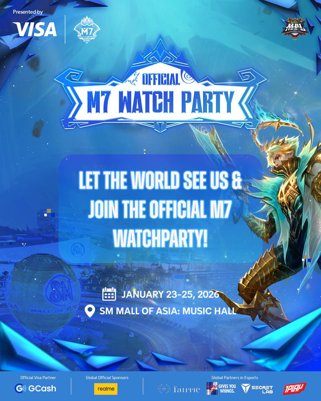 Official M7 Watch Party banner