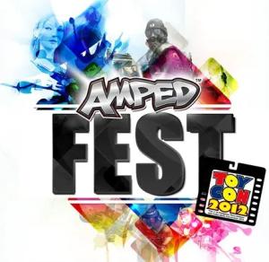 Amped Fest 2012 logo Amped Fest 2012 logo