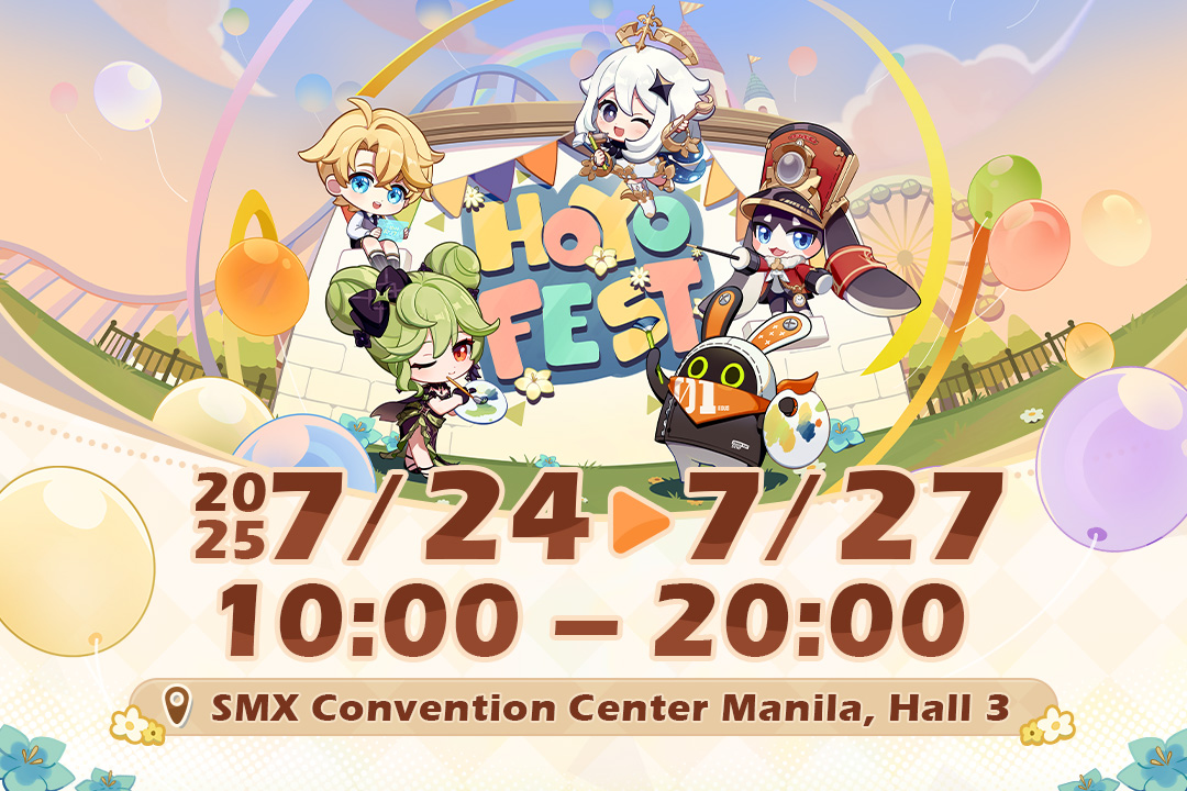 HoYo FEST 2025 Philippines banner