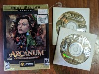 Arcanum: Of Steamworks and Magick Obscura retail box photo Arcanum: Of Steamworks and Magick Obscura retail box photo