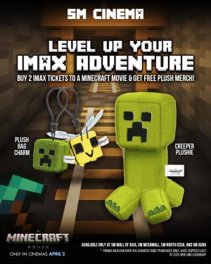 IMAX SM Cinema x A Minecraft Movie promo IMAX SM Cinema x A Minecraft Movie promo