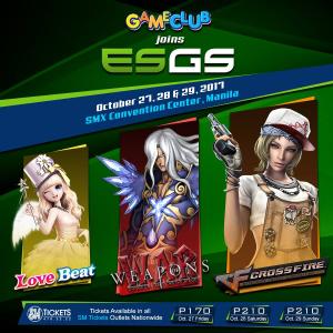 Gameclub on ESGS 2017 banner Gameclub on ESGS 2017 banner