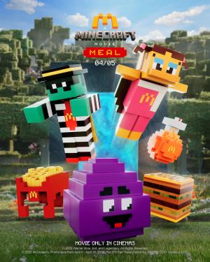 McDonald's Philippines' A Minecraft Movie Meal banner McDonald's Philippines' A Minecraft Movie Meal banner