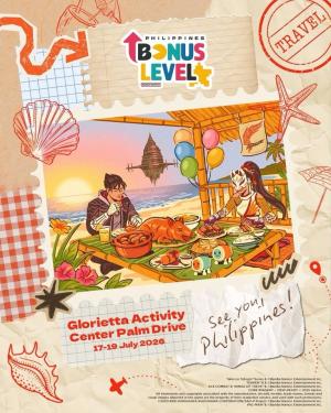 Bandai Namco Entertainment Asia's Bonus Level Philippines 2026: Advertising banner Bandai Namco Entertainment Asia's Bonus Level Philippines 2026: Advertising banner