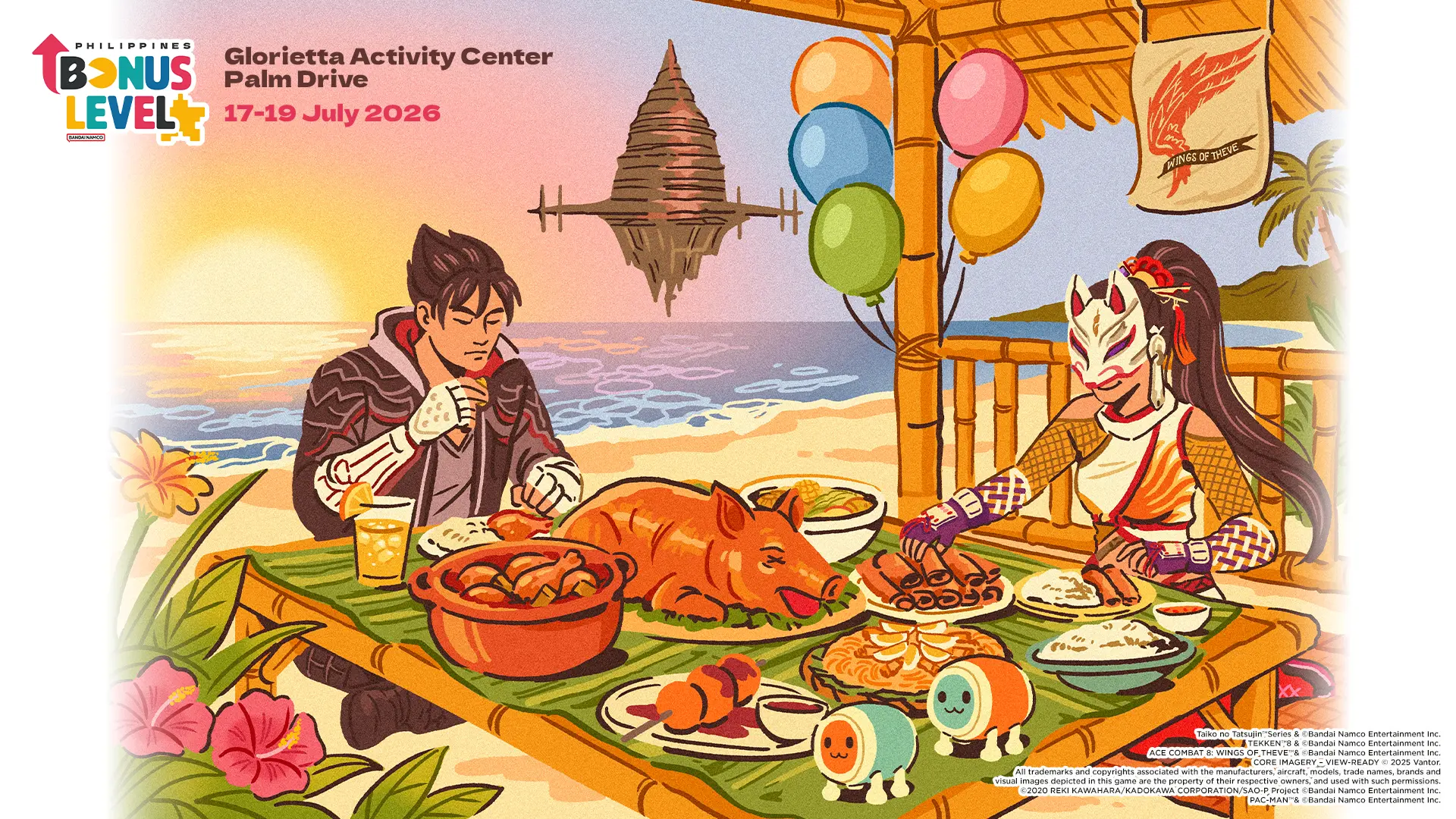 Bandai Namco Entertainment Asia's Bonus Level Philippines 2026 artwork banner