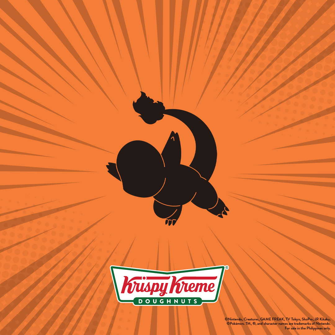 Krispy Kreme Philippines's Pokémon collaboration teaser (Charmander silhouette) Krispy Kreme Philippines's Pokémon collaboration teaser (Charmander silhouette)