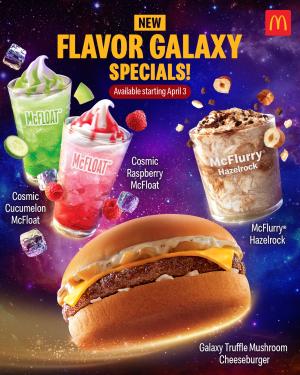 McDonald's Philippines x The Super Mario Galaxy Movie Happy Meal promotion limited-edition menu items banner