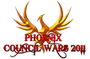 Phoenix Council Wars 2011 logo Phoenix Council Wars 2011 logo