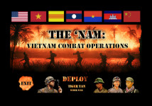 The 'Nam: Vietnam Combat Operations title screen The 'Nam: Vietnam Combat Operations title screen