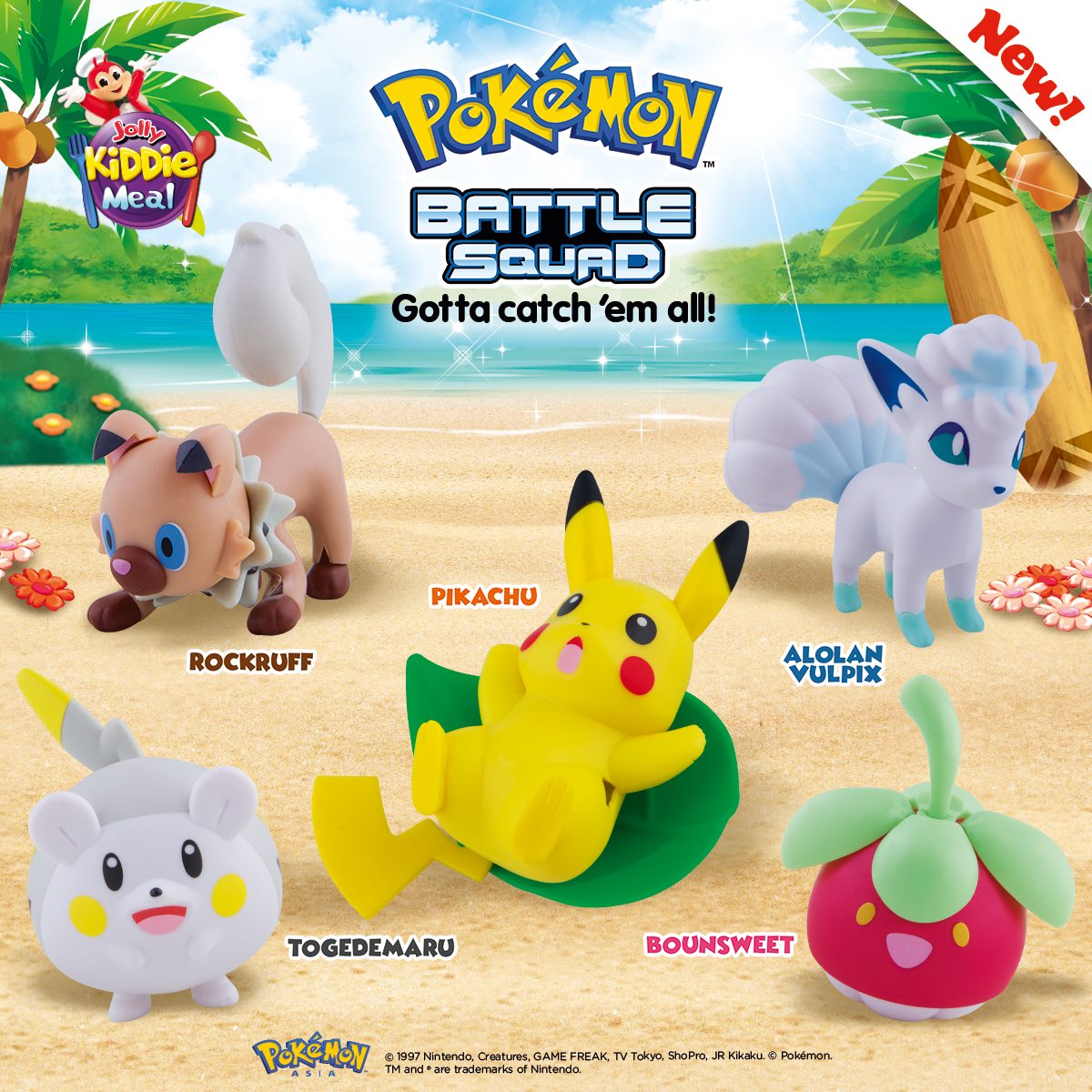 Pokémon Battle Squad (Jollibee Philippines x Pokémon 2018 Jolly Kids Meal promotion) banner