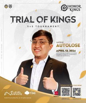 Honor of Kings Philippines Trial of Kings 1 2024 Autolose banner