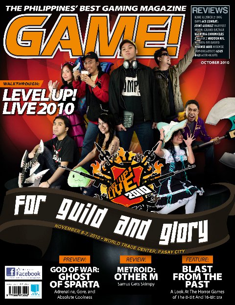 GAME! Volume 5, Issue 10 October 2010 magazine cover GAME! Volume 5, Issue 10 October 2010 magazine cover