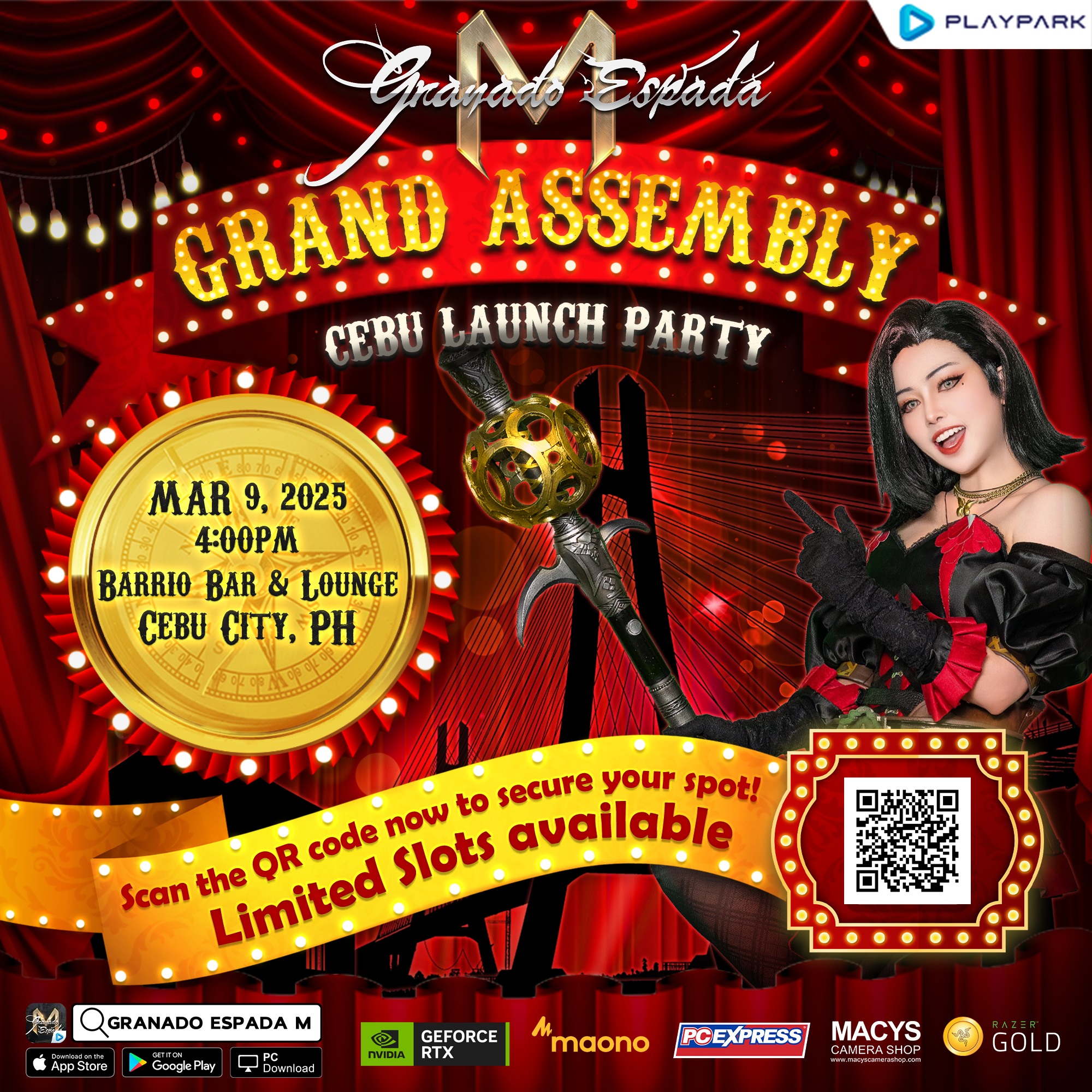 Granado Espada M SEA Grand Assembly Cebu banner Granado Espada M SEA Grand Assembly Cebu banner