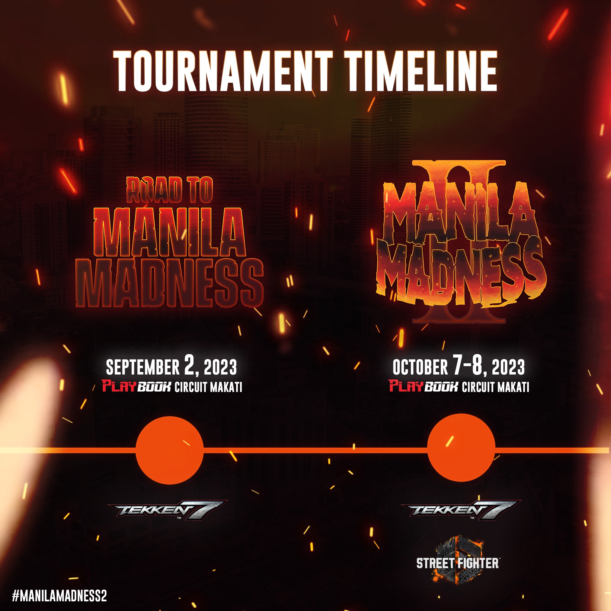 Manila Madness 2 timeline banner Manila Madness 2 timeline banner