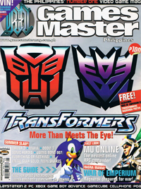 GamesMaster Philippines GM007 April 2004 magazine cover GamesMaster Philippines GM007 April 2004 magazine cover