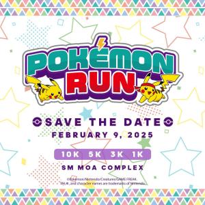 Pokémon Run Philippines 2025 banner Pokémon Run Philippines 2025 banner