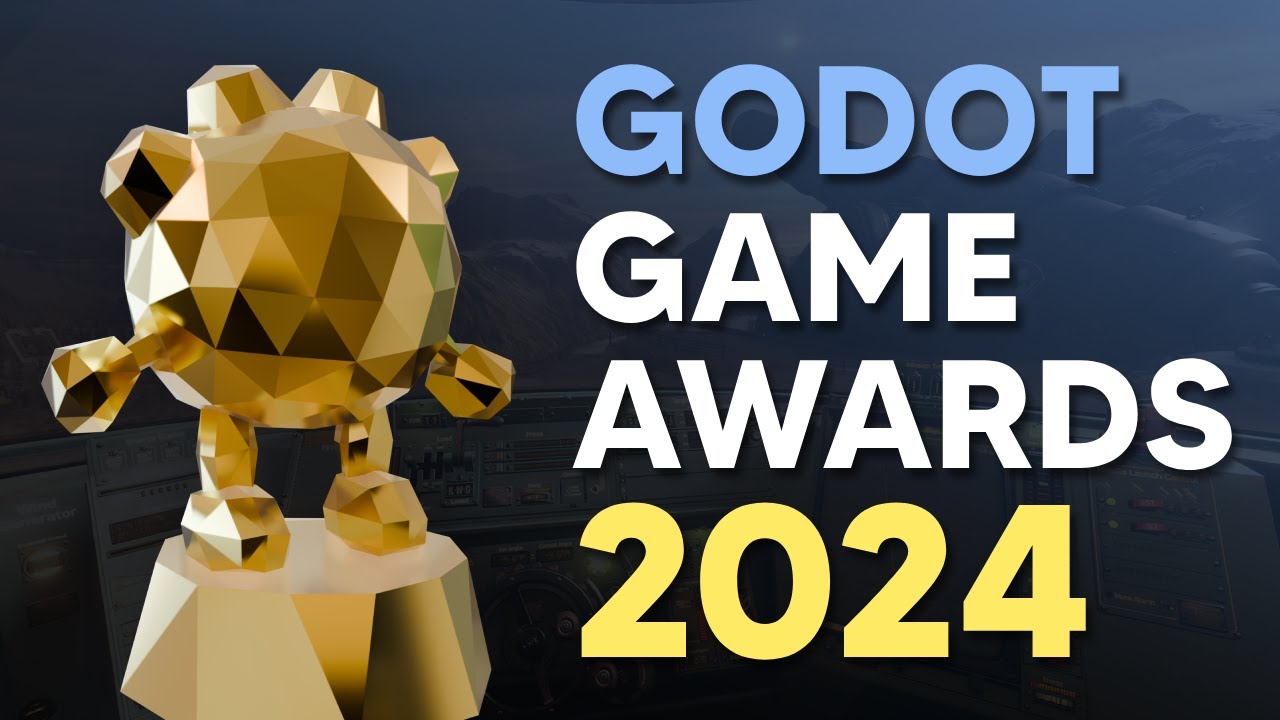 Godot Game Awards 2024 banner