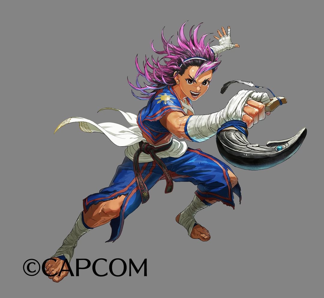 Street Fighter 6's Yasmine character artwork