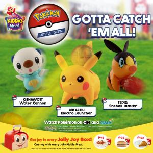 Pokémon Battle Gear (Jollibee Philippines x Pokémon 2016 Jolly Kids Meal promotion) banner