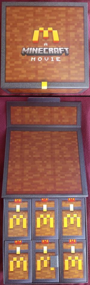 McDonald's Philippines A Minecraft Movie Meal blind box collectibles complete set McDonald's Philippines A Minecraft Movie Meal blind box collectibles complete set