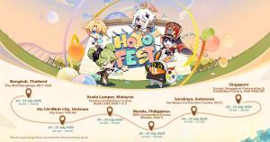 HoYo Fest 2025 international schedule banner HoYo Fest 2025 international schedule banner