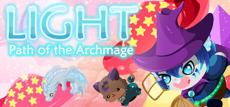 LIGHT: Path of the Archmage Steam store banner