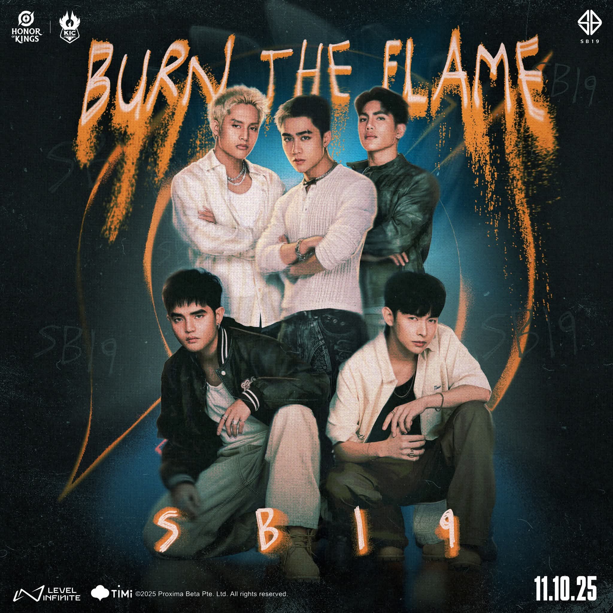 Burn The Flame SB19 cover art