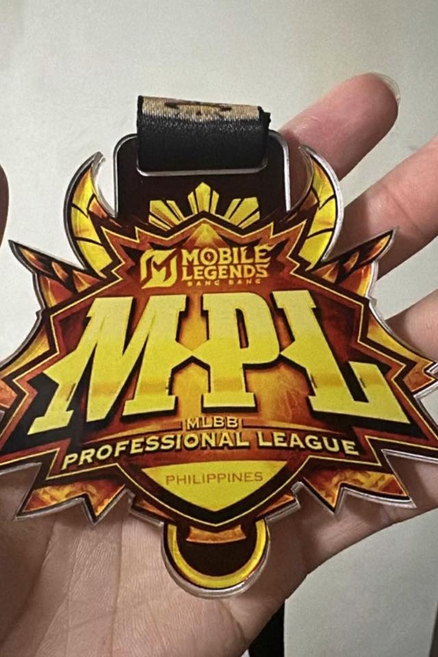 MPL Philippines Season 15 acrylic medal logo