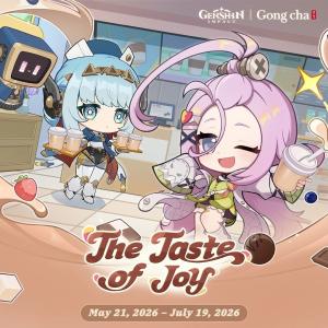 Genshin Impact x Gong Cha Philippines: The Taste of Joy collaboration