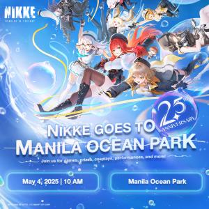 Goddess of Victory: Nikke x Manila Ocean Park 2.5th anniversary celebration banner Goddess of Victory: Nikke x Manila Ocean Park 2.5th anniversary celebration banner