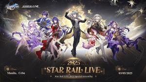 Star Rail LIVE 2025 Philippine Special Screening banner Star Rail LIVE 2025 Philippine Special Screening banner