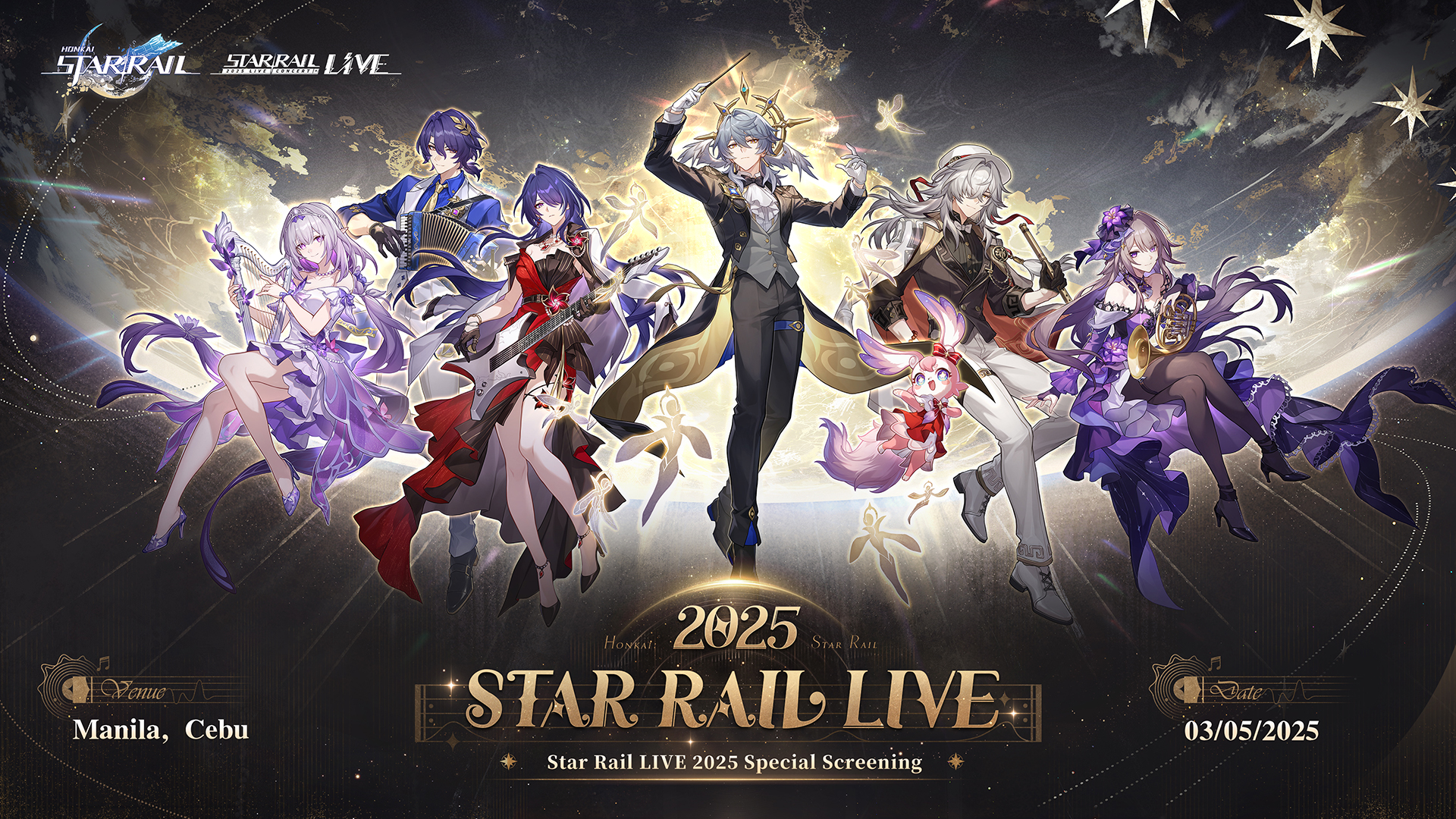 Star Rail LIVE 2025 Philippine Special Screening banner Star Rail LIVE 2025 Philippine Special Screening banner
