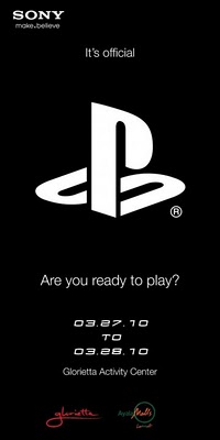 Sony PlayStation 3 Philippine launch banner