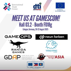 gamescom 2025 Philippine delegate company list banner