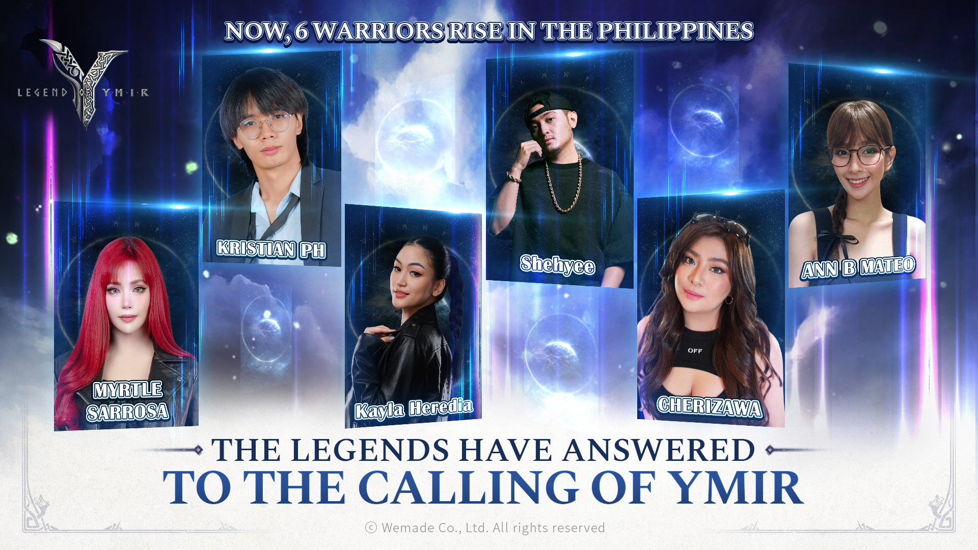 Legend of YMIR Stronghold influencers banner