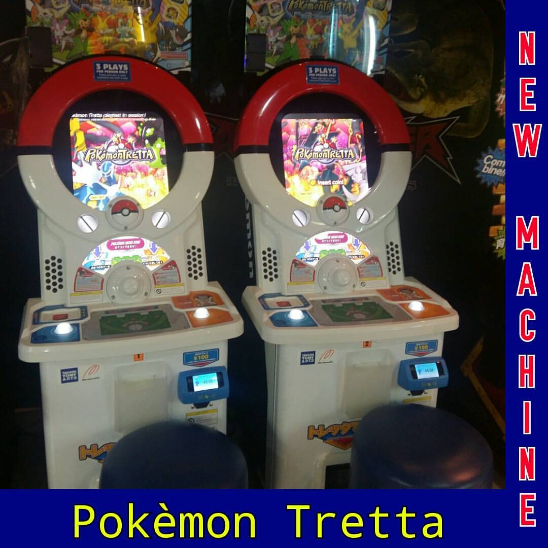 Pokémon Tretta's initial machines in the Philippines Pokémon Tretta's initial machines in the Philippines