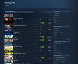 Steam's recent release screenshot on April 2015 featuring Wild Seasons Steam's recent release screenshot on April 2015 featuring Wild Seasons