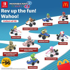 McDonald's Philippines Mario Kart 8 Deluxe Happy Meal promotion (2024) banner 1 McDonald's Philippines Mario Kart 8 Deluxe Happy Meal promotion (2024) banner 1