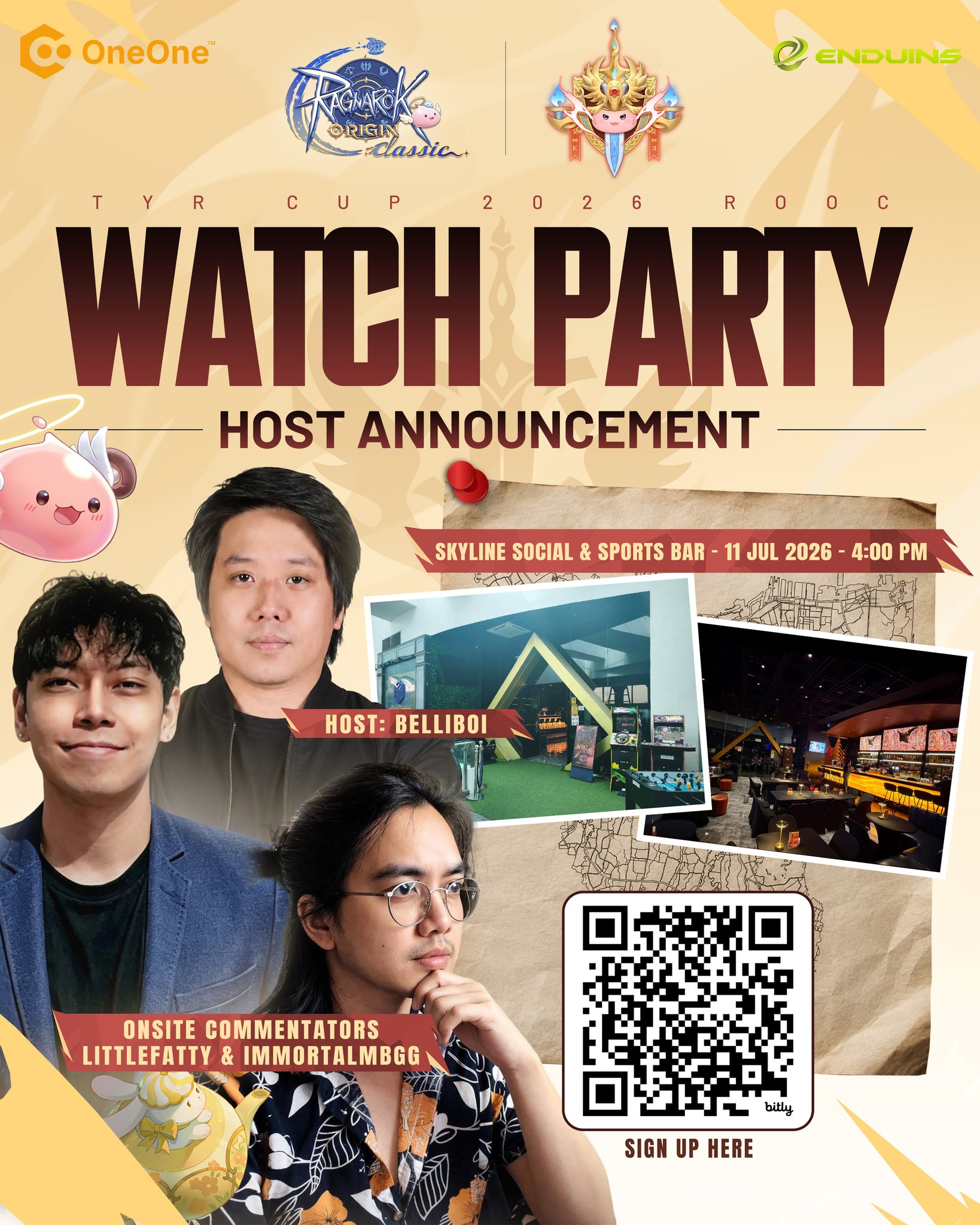 Ragnarok Origin Classic Tyr Cup Season 1: Philippine watch party banner Ragnarok Origin Classic Tyr Cup Season 1: Philippine watch party banner