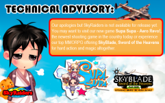 SkyRaiders Philippines server suspension second advisory picture