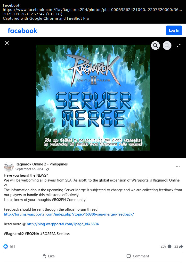 SEA server merge SEA server merge