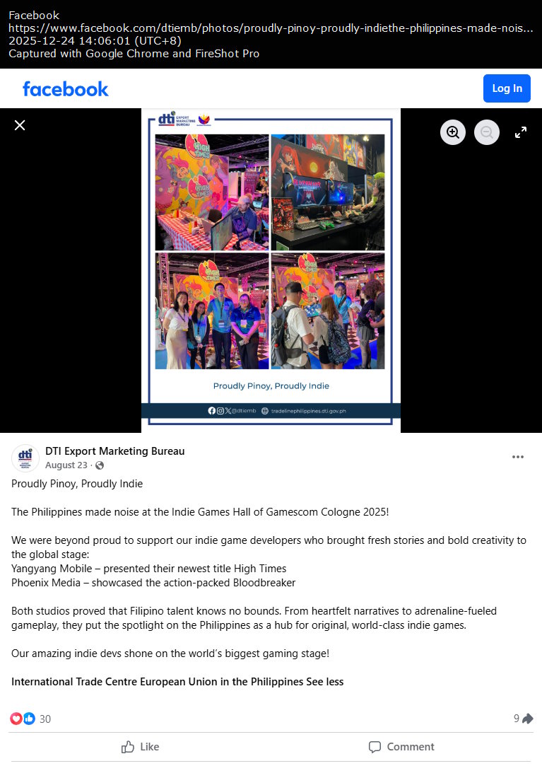 Filipino games showcased at Indie Games Hall of gamescom 2025