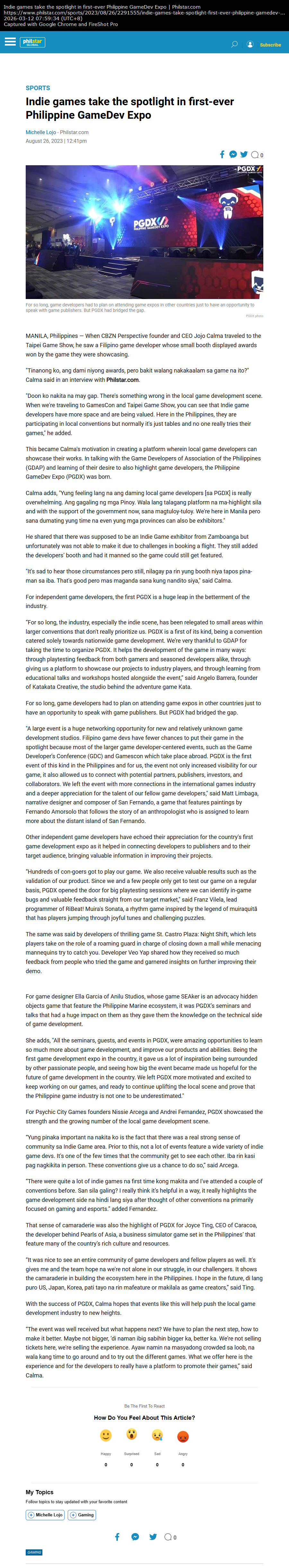 Indie games take the spotlight in first-ever Philippine GameDev Expo