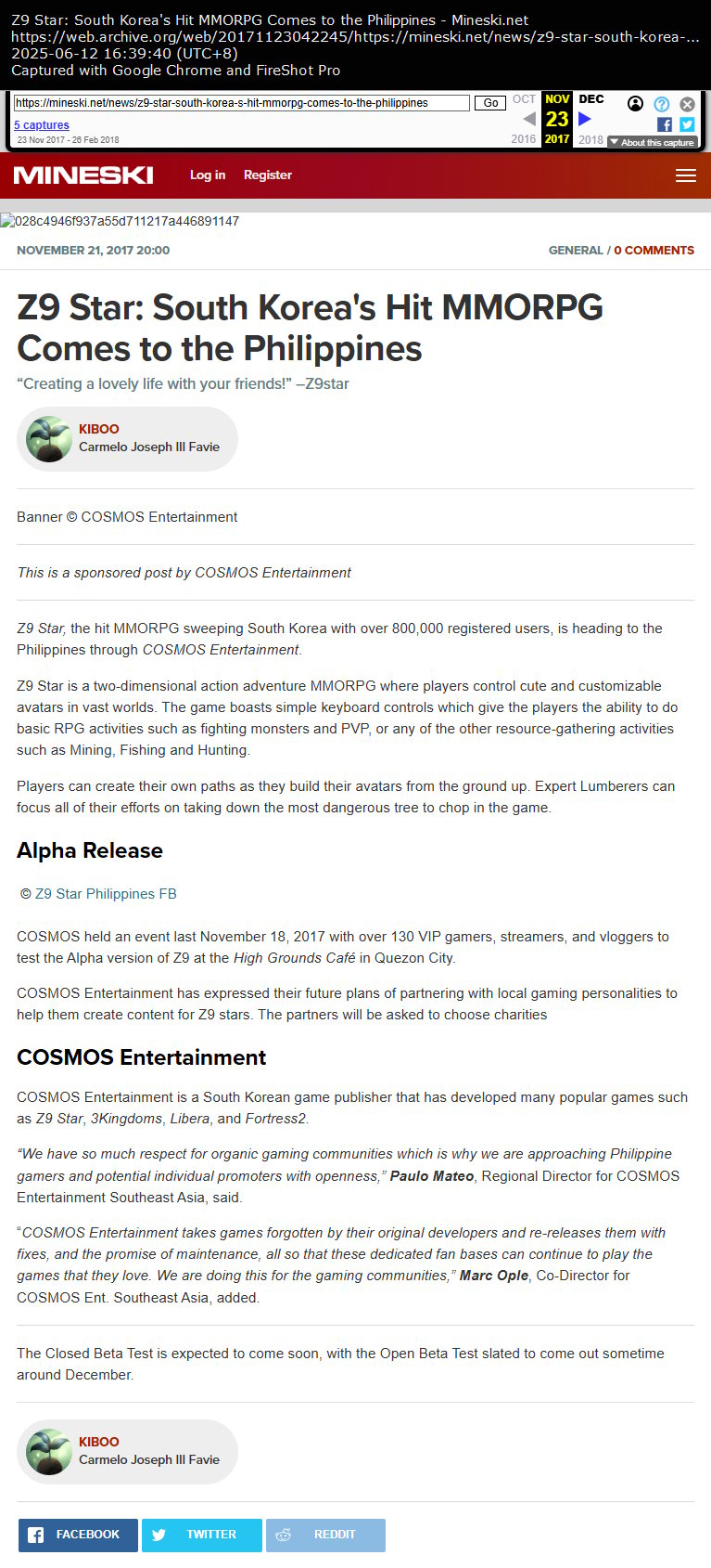 Z9 Star: South Korea's Hit MMORPG Comes to the Philippines Z9 Star: South Korea's Hit MMORPG Comes to the Philippines